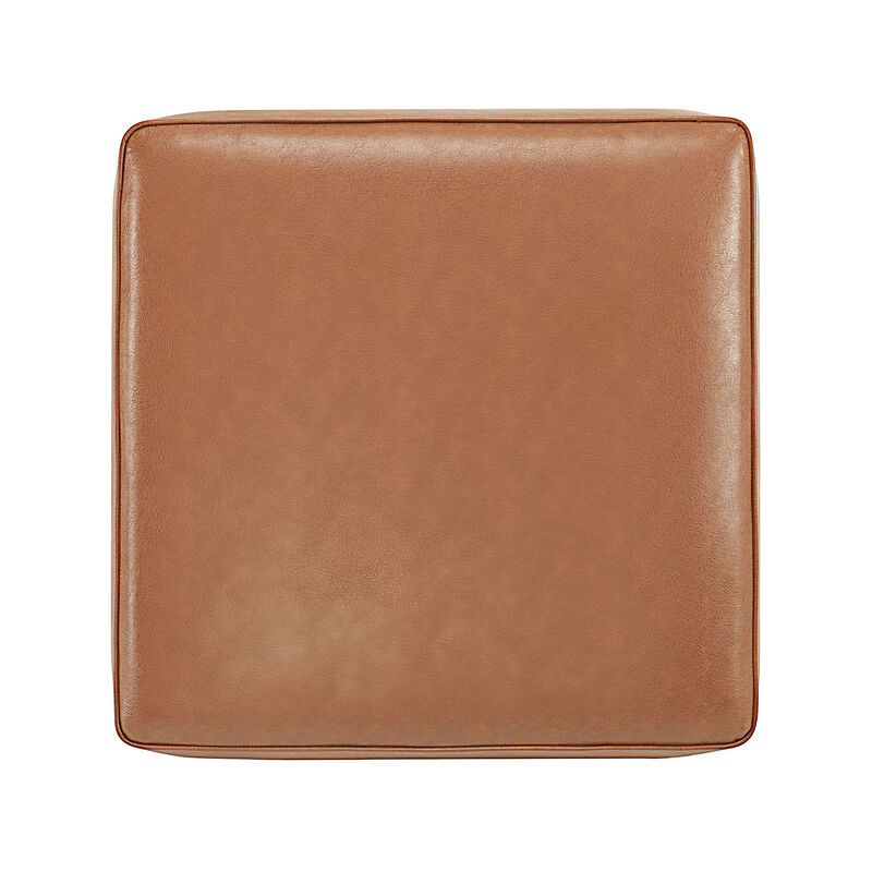 Merax Pu Leather Sofa Ottoman for Living Room image number 4