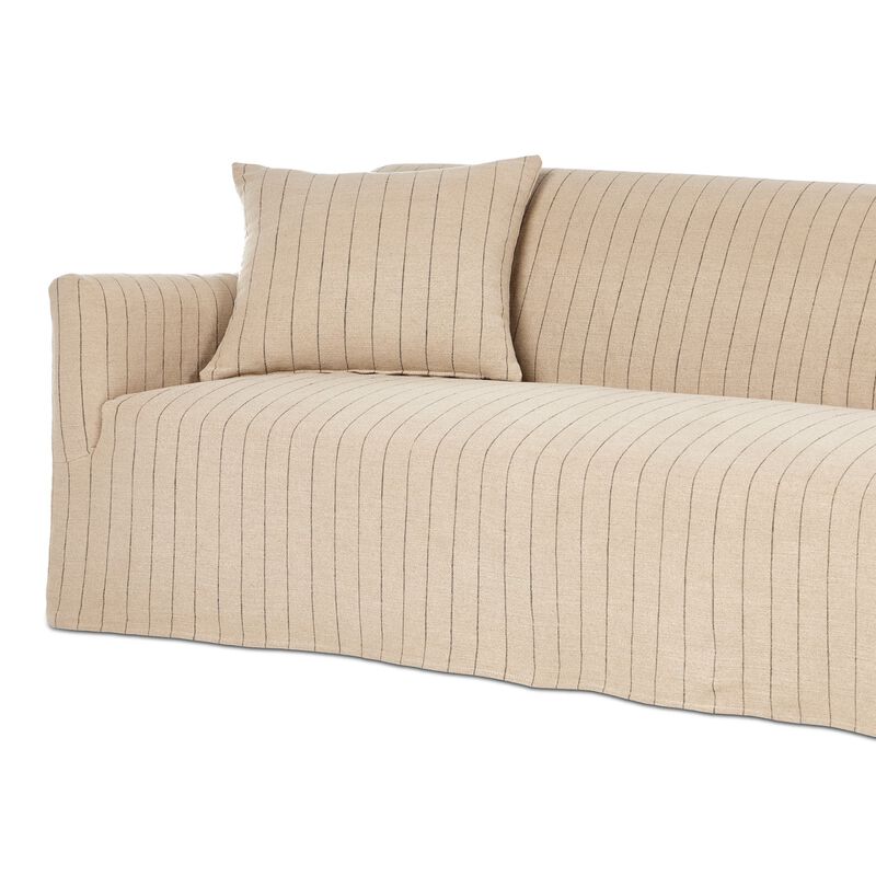 Lowell Lavon Flint Slipcover Sofa