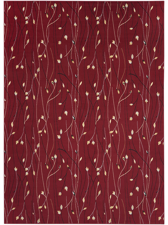 Grafix GRF15 Red 8' x Round Rug