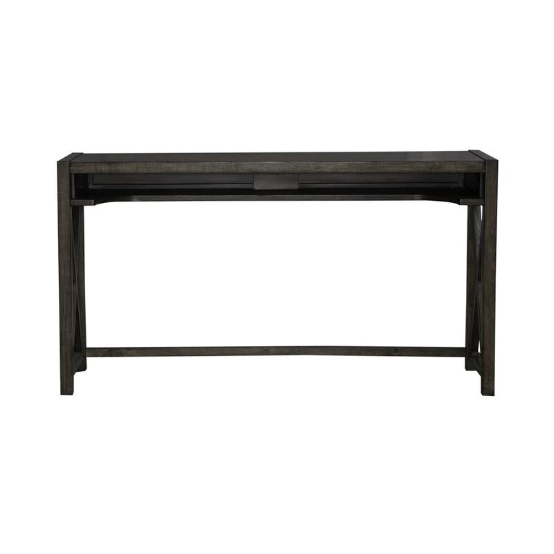 Liberty Furniture Lennox Console Bar Table in Weathered Chestnut image number 2