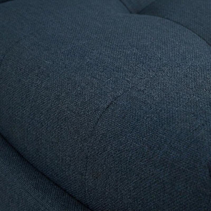Fabric-Upholstered Lounge Chair for Living Room and Bedroom, Gray image number 5