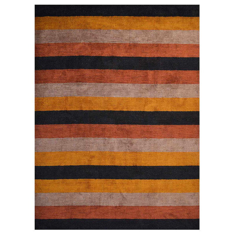 RUGSOTIC CARPETS HAND KNOTTED LOOM SILK ECO-FRIENDLY AREA RUGS  - Contemporary Design, High Pile Thick Handmade Anti Skid Area Rugs for Living Room, Bed Room (LS0615) image number 0
