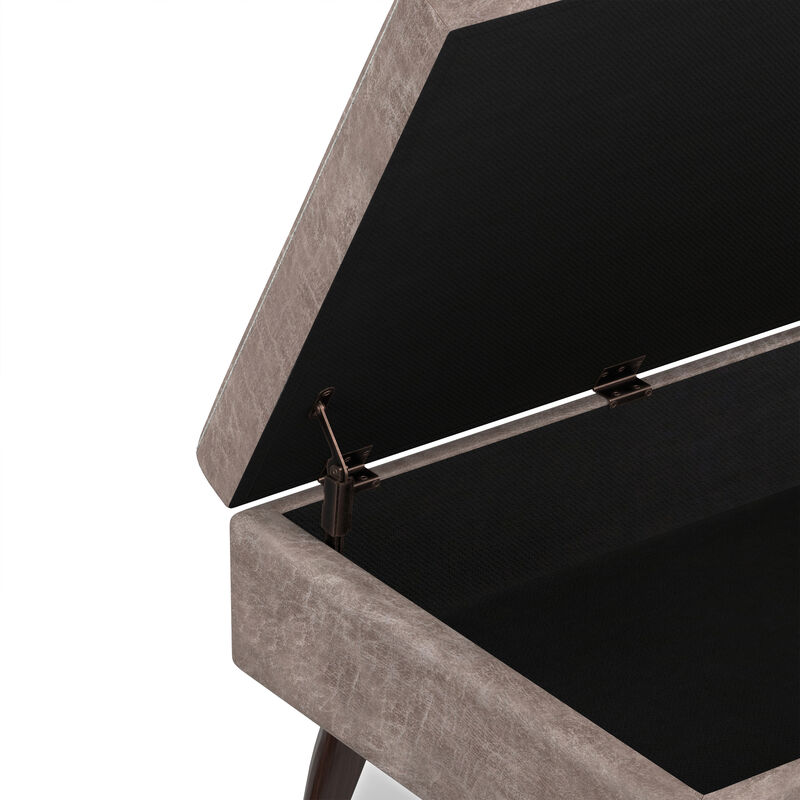 Simpli Home Owen Coffee Table Storage Ottoman image number 5