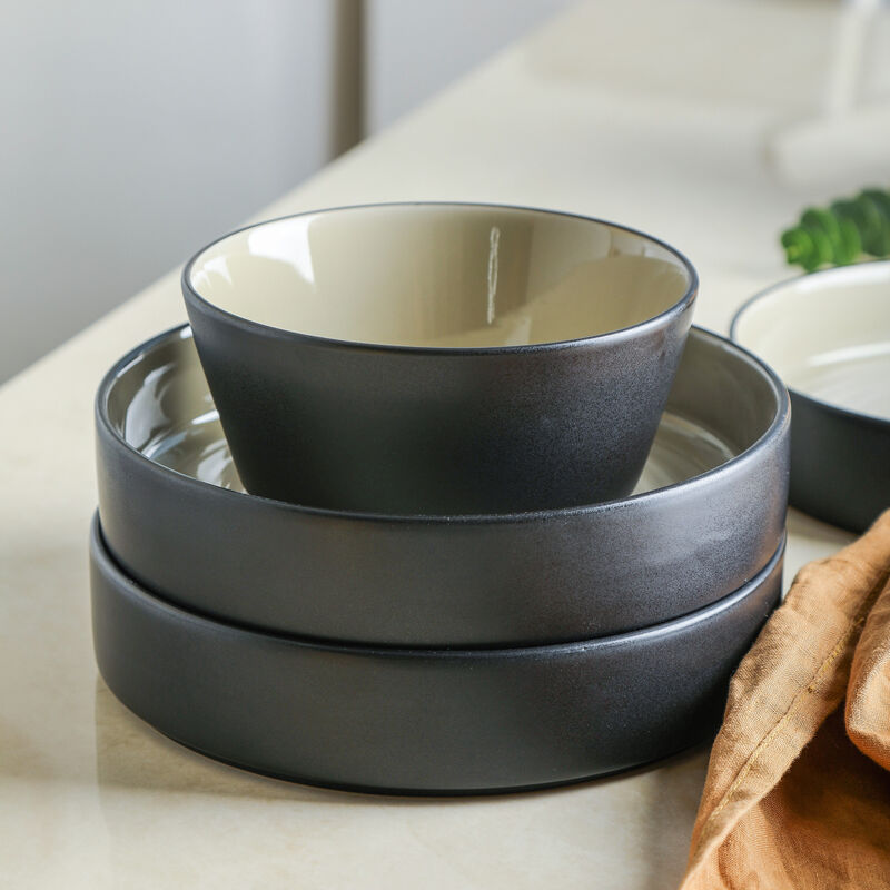 Stone Lain Elica Stoneware 24 Piece Dinnerware Set image number 2
