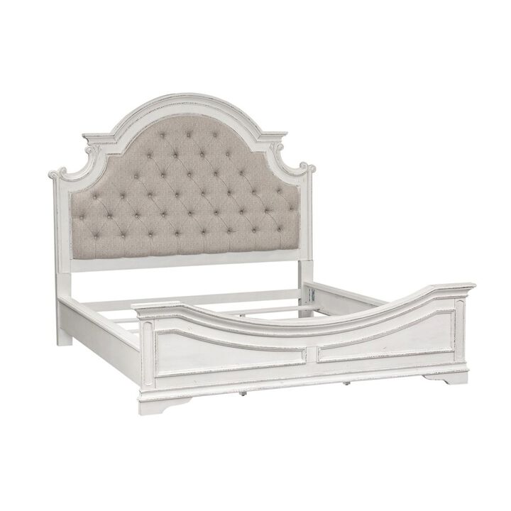 Liberty Furniture Magnolia Manor California King Upholstered Bed