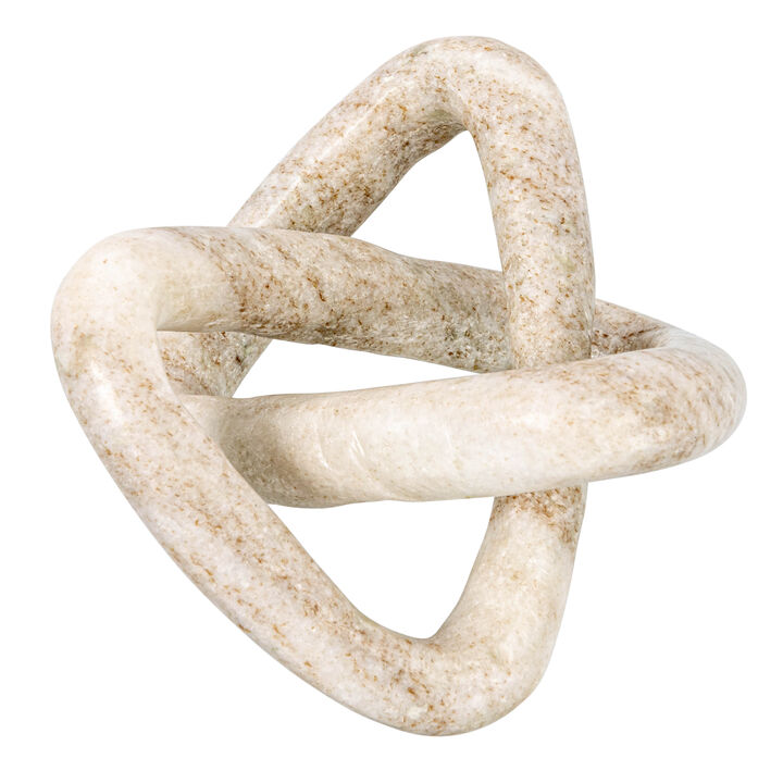 Modern Decorative Marble Link Knot