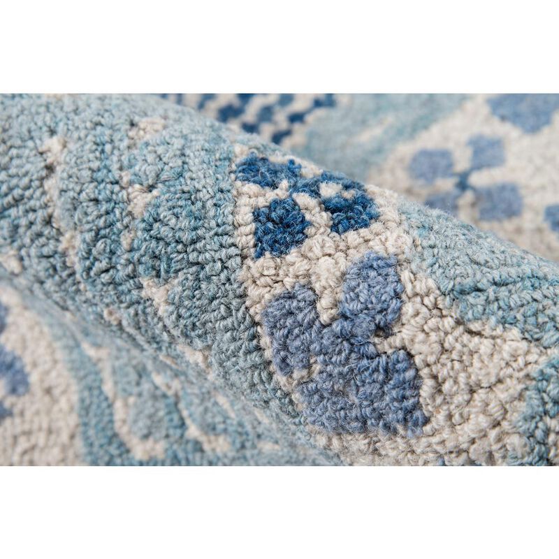Momeni Transitional Rectangle Area Rug, Blue, 7'6 X 9'6