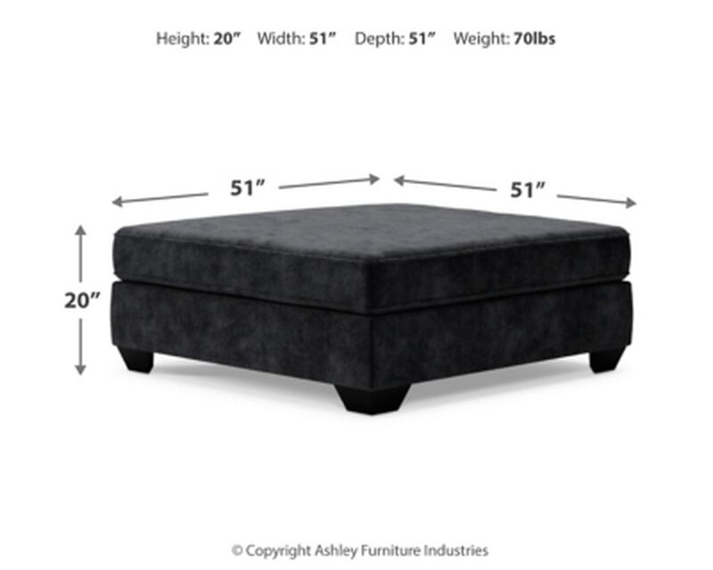 Lavernett Oversized Accent Ottoman