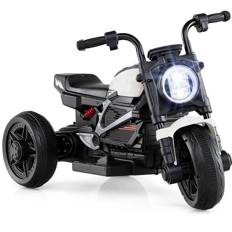 6V Kids Ride On Motorcycle with Music and LED Headlight for Yard and Garden image number 0