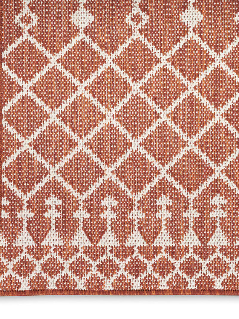 Positano POS02 Terracotta 5' x 7' Rug image number 5