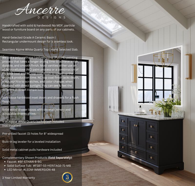 Audrey 48 in. Bath Vanity Set image number 2