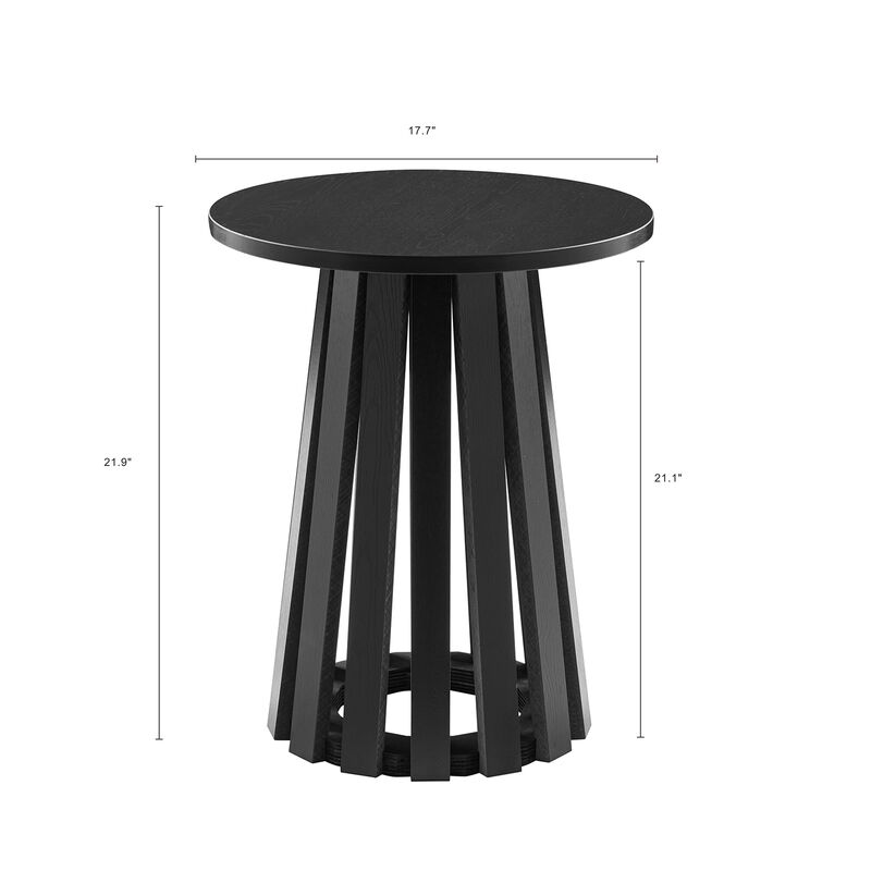 Layla Black End Table Set