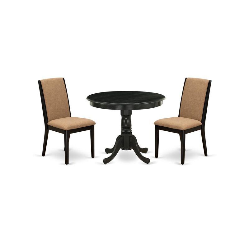 Dining Room Set Wirebrushed Black