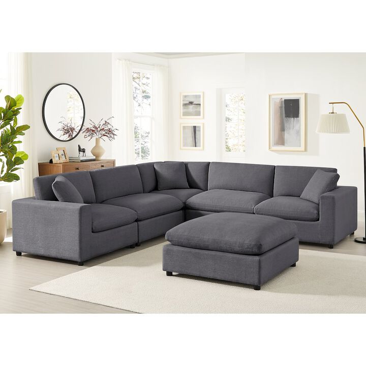 Comfort Pointe Casella Modular 6-Piece Sectional