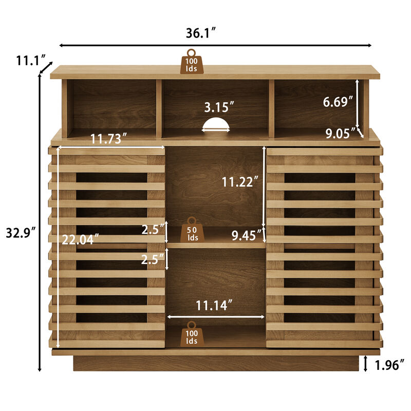Loxhar Farmhouse Lattice Buffet image number 2