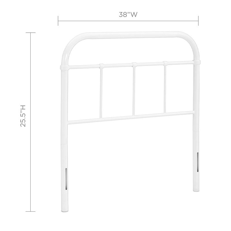 Modway - Serena Twin Steel Headboard image number 3