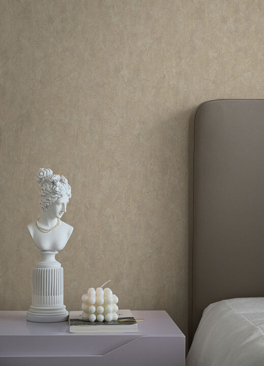 Pliny Off White Distressed Texture Wallpaper