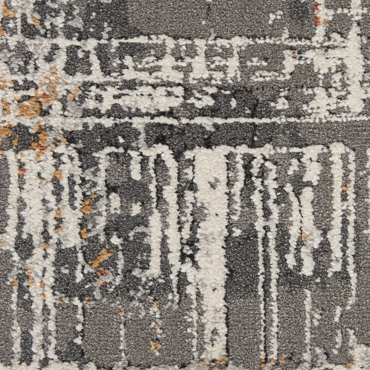 HomeRoots and Golden Abstract Area Rug