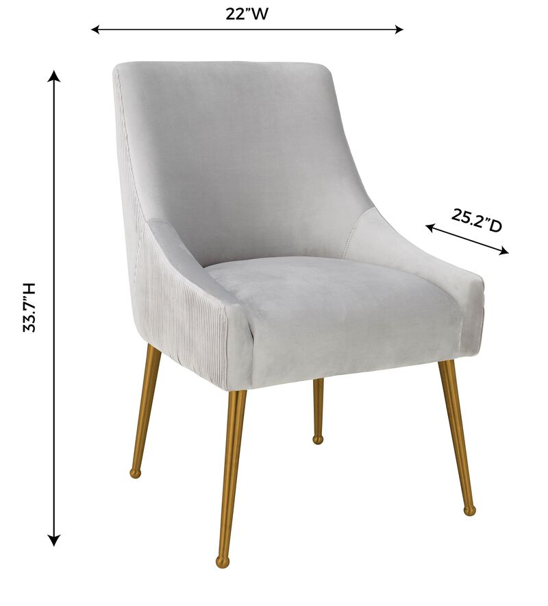Beatrix Velvet Side Chair image number 6
