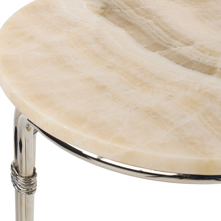 Tecali Accent Table