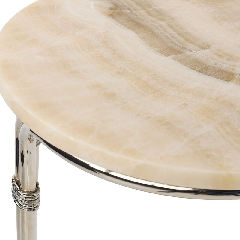 Tecali Accent Table image number 1