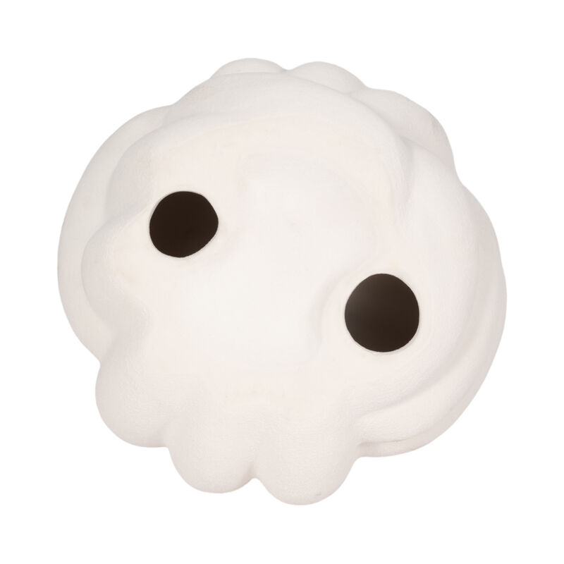 7" Knot Orb Rough Texture, White image number 5