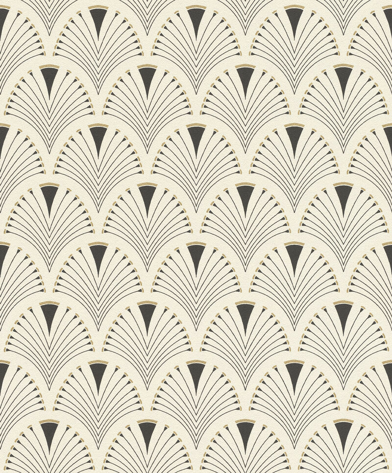 Ruhlmann Cream Fan Wallpaper image number 0