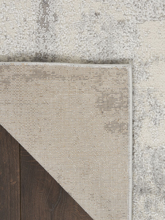 Elation ETN06 Gray/Ivory 7'10" x 9'10" Rug
