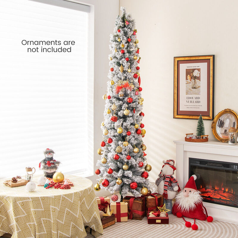 Artificial Christmas Tree for Holiday Décor, Pre-Lit & Realistic Pine Needles