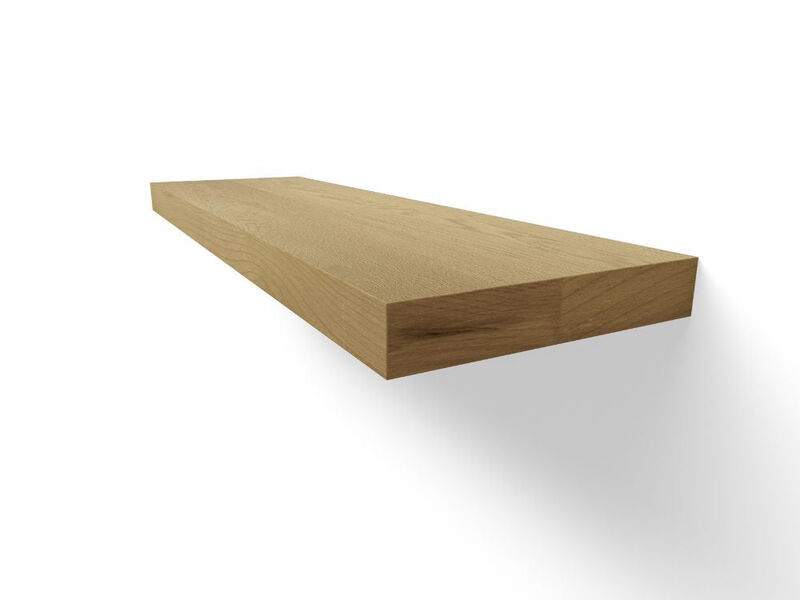 White Oak Floating Shelf image number 5