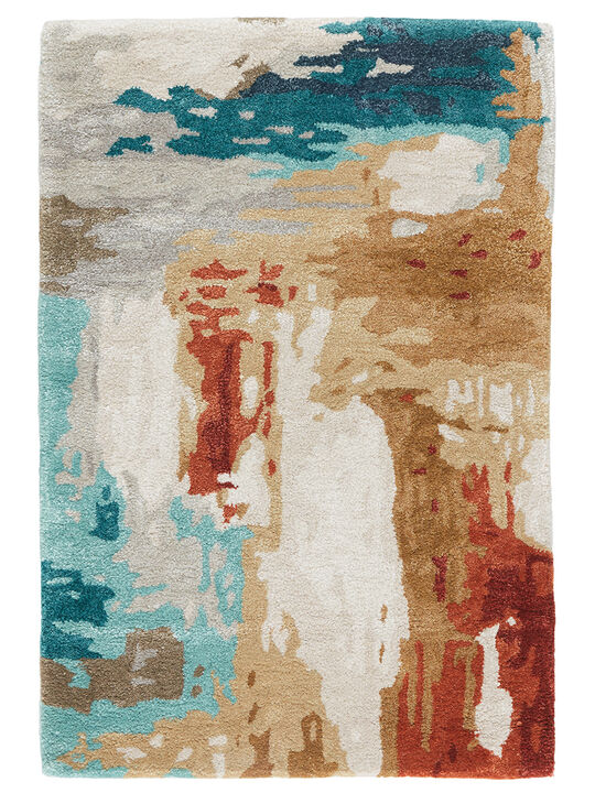 Genesis Swisher Multicolor 6' x 9' Rug