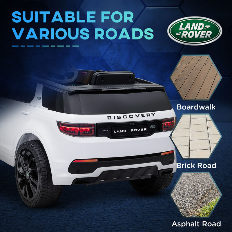 BreeBe Land Rover Discovery Sport Licensed 12V Kids Ride on Car with Remote Control Soft Start, LED Lights image number 7