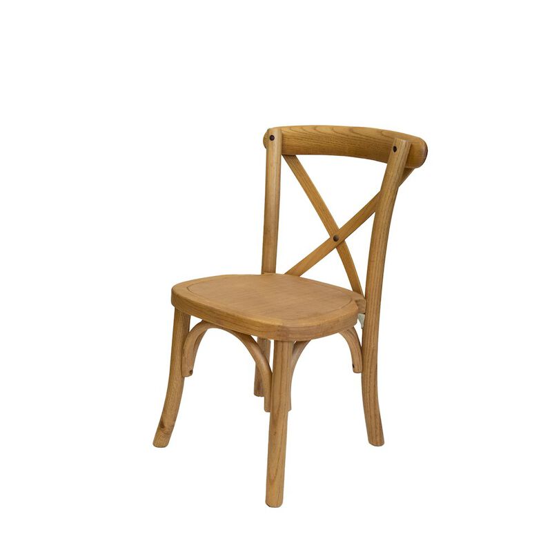 Commerical Seating Products Kids Tinted Raw Crossback Chairs