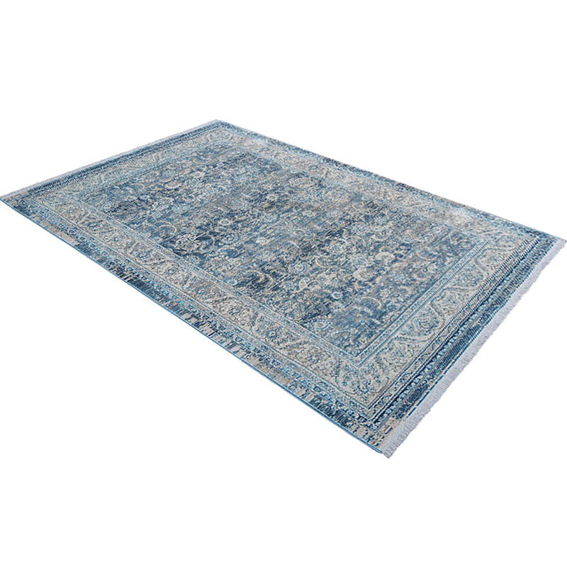 RUGSOTIC CARPETS MACHINE MADE POLYESTER AREA RUGS  - Rectangle Shape, Classic Oriental Traditional  Design, Low Pile Machine Made Area Rugs (M00087) image number 2