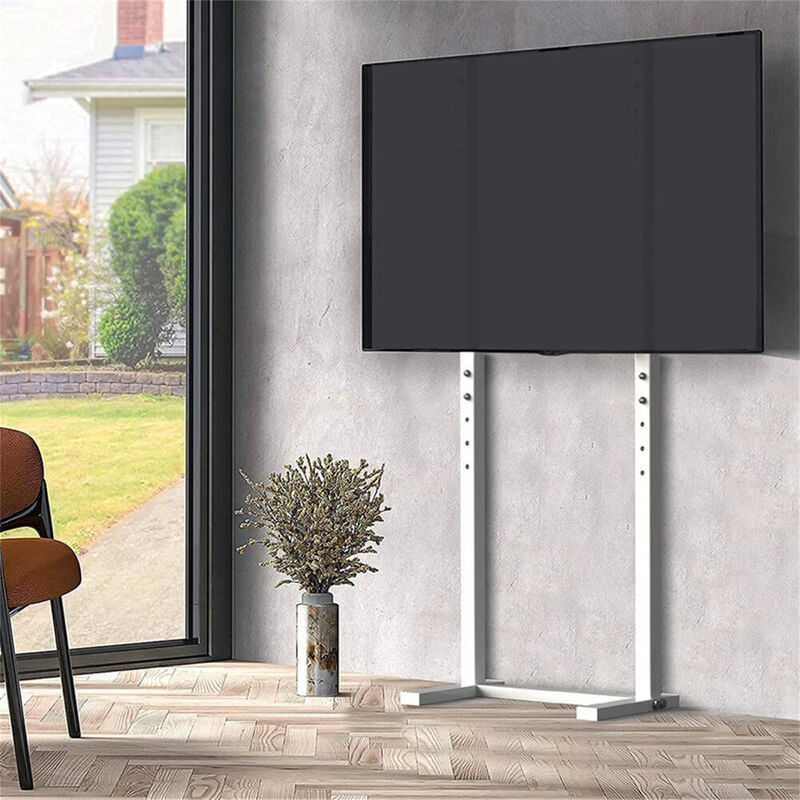 Extra Large Floor TV Stand, TV Mount Adjustable Height Free Standing for 32&rdquo;-65&rdquo; LED LCD Home Office image number 7