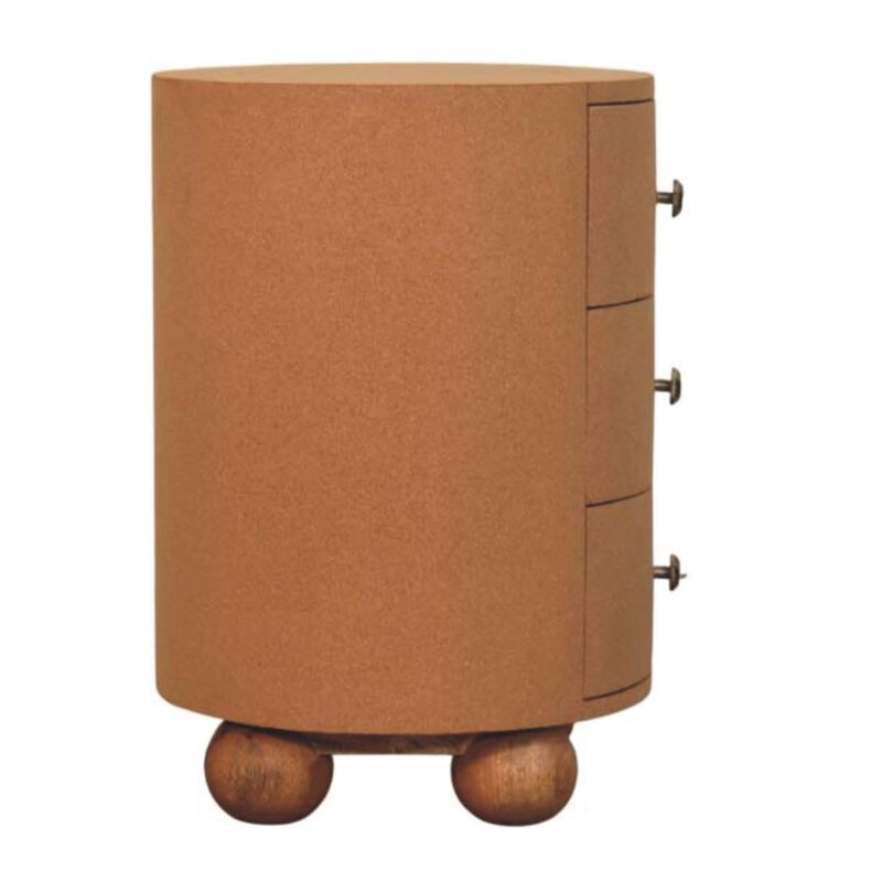 Artisan Furniture Solid Wood Maison Li&Atilde;&uml;ge 3 Storage Unit, Orange image number 7
