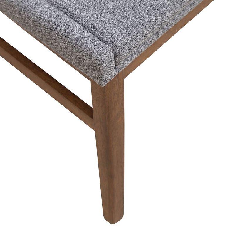 Liberty Furniture Space Savers Dining Accent Upholstered Side Chair (RTA) -Set of 2 - Satin Walnut image number 4