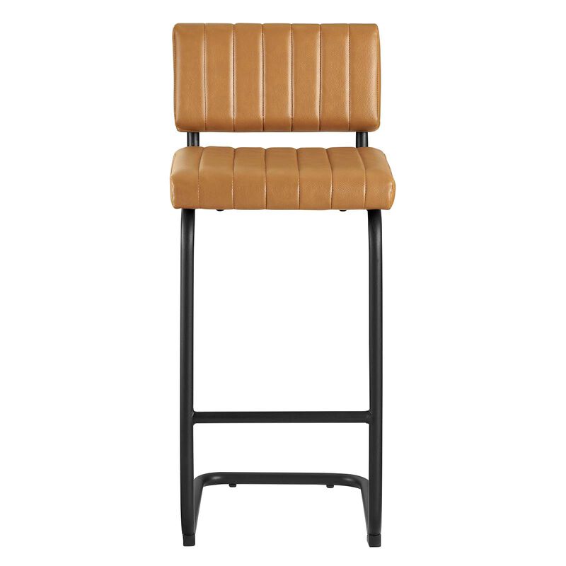 Parity Vegan Leather Counter Stools - Set of 2