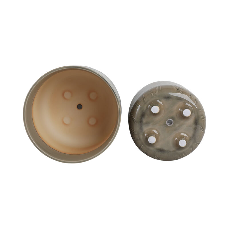 Flower Branches Planters, Cream