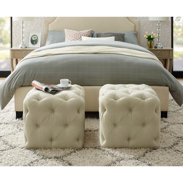 Inspired Home Cecil Ottoman