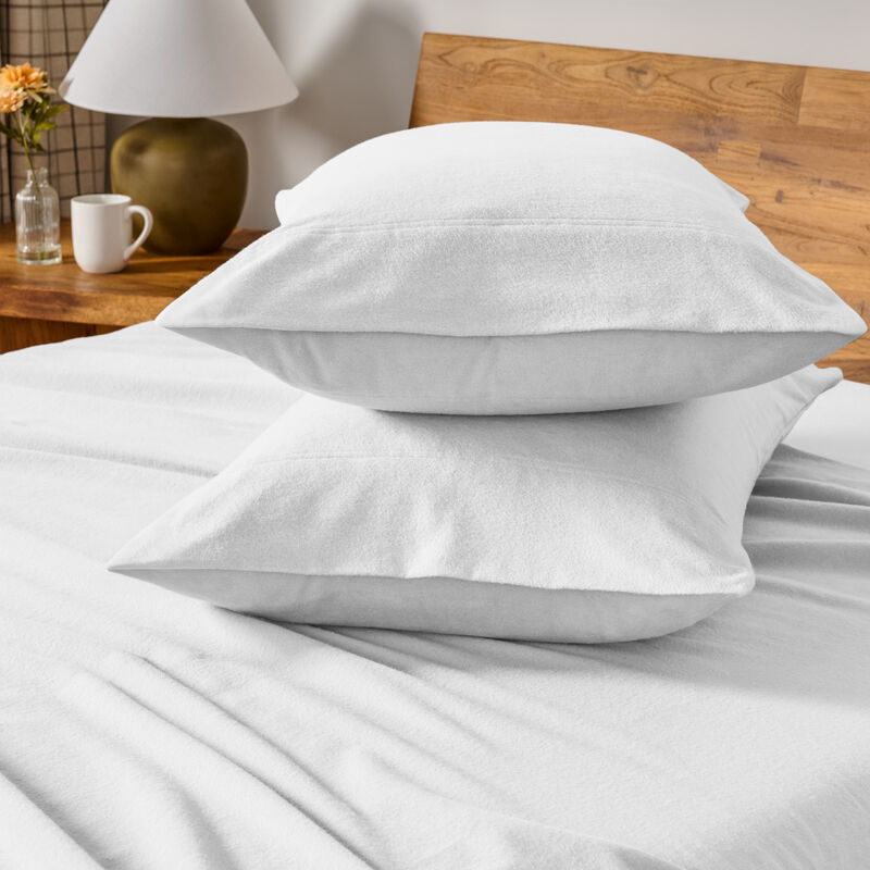 Soft & Cozy 100% Cotton Flannel Pillowcase Set image number 2