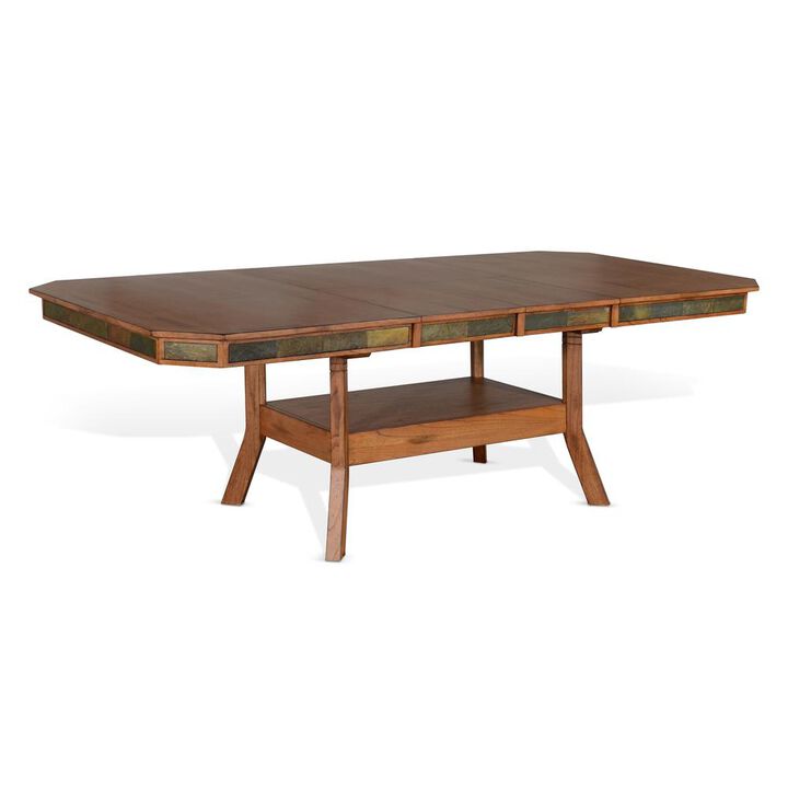 Sunny Designs Extension Table with Double Butterfly Leaf