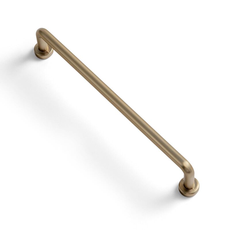 Goo-Ki 6 Pack 6 5/16"" Center to Center Champagne Bronze Modern Cabinet Pulls Solid Contemporary Home Improvement Hardware Drawe