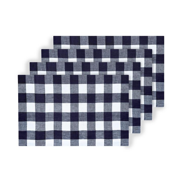 Linen Placemats - Buffalo Check