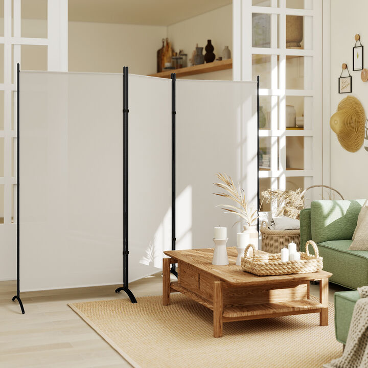 Hivvago 3-Panel Indoor Privacy Screen for Home Use
