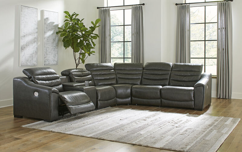 Center Line 6PC Power Reclining Sectional