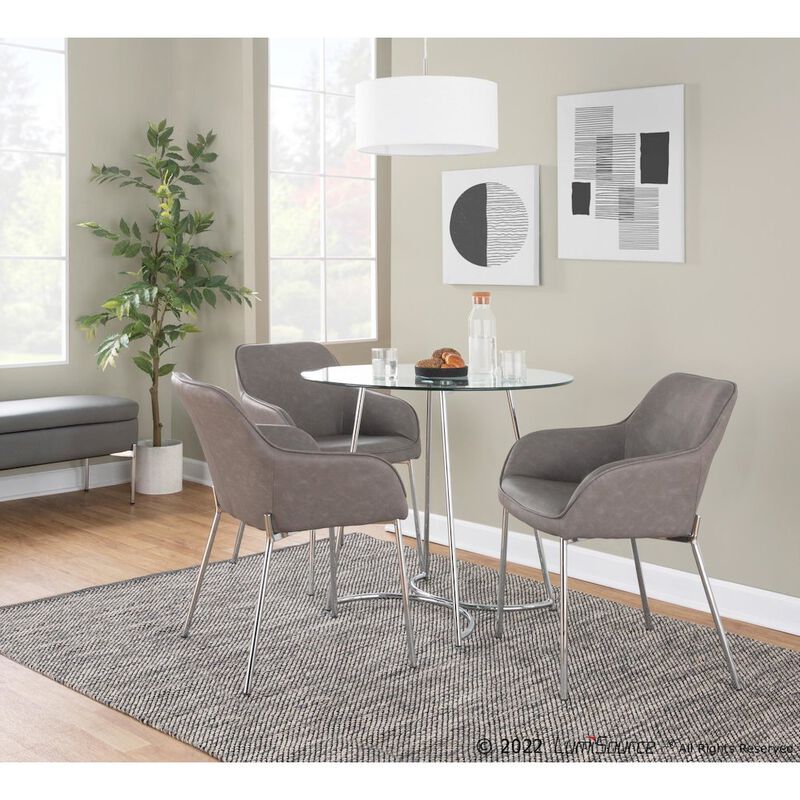 LumiSource Daniella Dining Chair - Set of 2