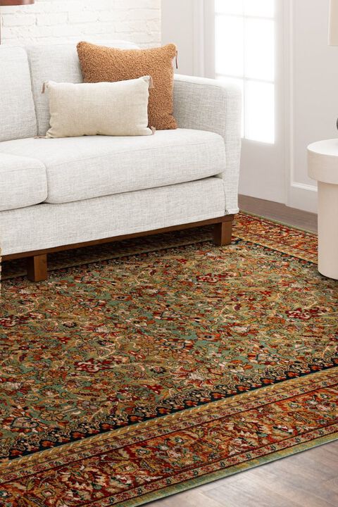 Spice Market Tigris Aquamarine 5'3" x 7'10" Rug
