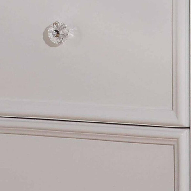 Contemporary Nightstand with 2 Drawers – Bedroom Storage Cabinet