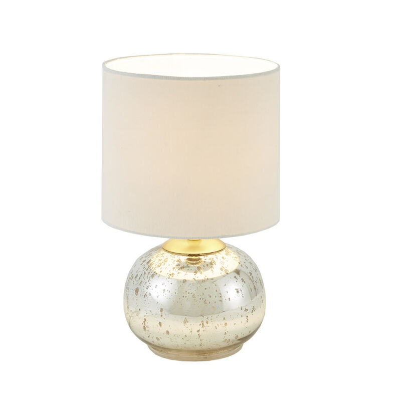 Streamdale Saxony Metallic Glass Table Lamp